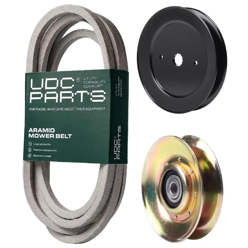 UDC Parts Mower Kit / Belt 196103 + Pulley 127783 + Pulley 129861 / Fits Husqvarna GTH2548 XP