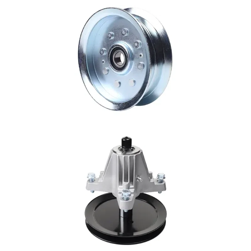 UDC Parts Mower Kit / Pulley GY20629 + Spindle 618-06989 / Fits Craftsman T135 T140 T150 T1500 T1600 T1700 T1900 T2600 T2700
