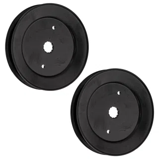 Deck Spindle Pulley Set For Husqvarna Weed Eater AYP 153532 173435 532173435 129206 532153532 | 2-PACK