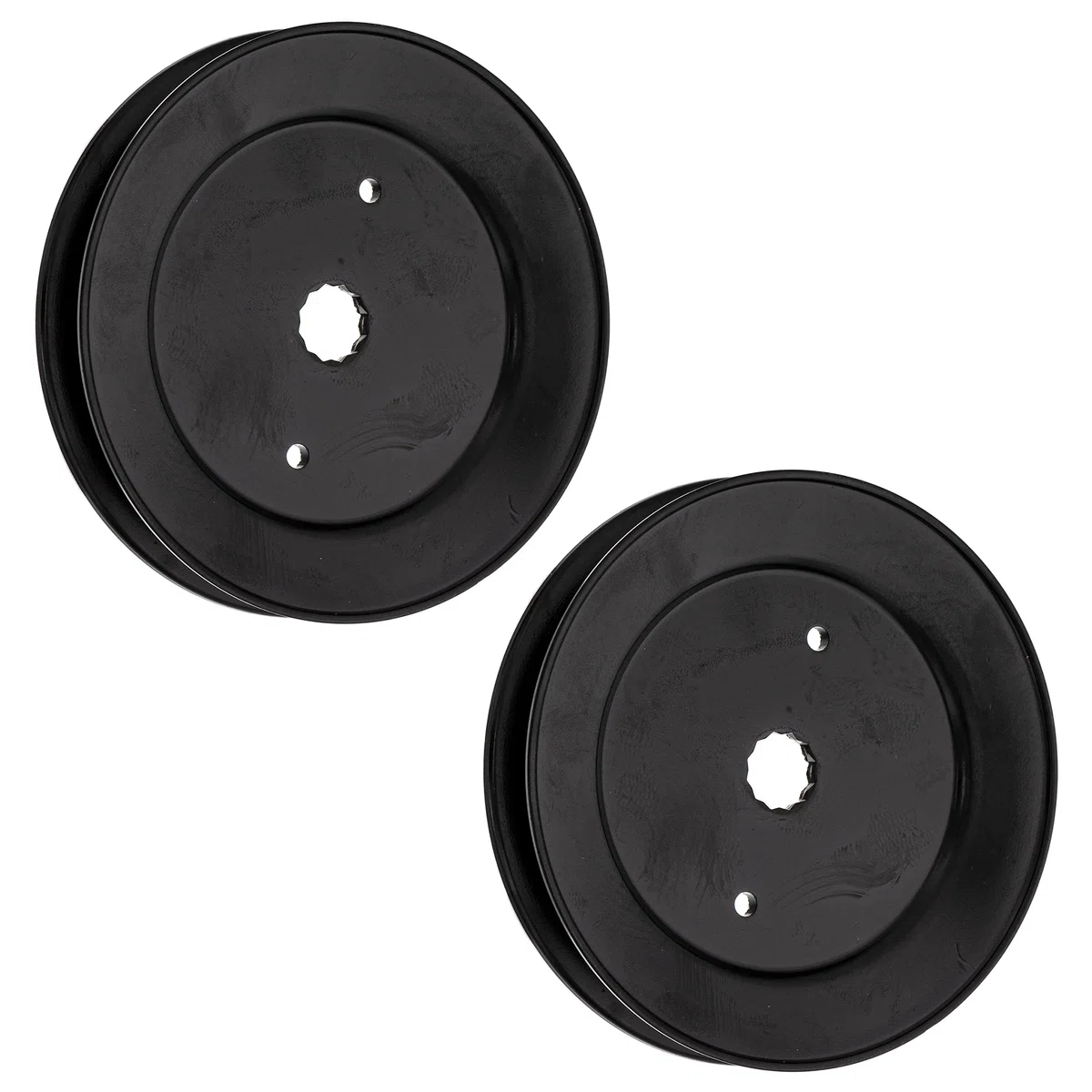 Deck Spindle Pulley Set For Husqvarna Weed Eater AYP 153532 173435 532173435 129206 532153532 | 2-PACK