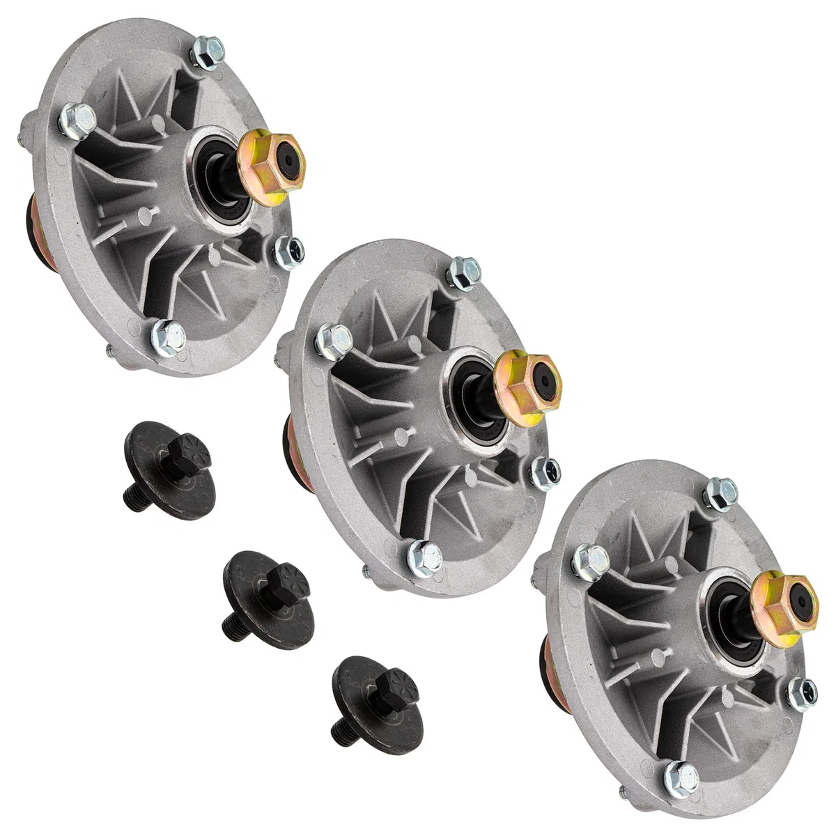 Deck Spindle Set For Toro Hayter 117-1192 110-6866 | 3-PACK