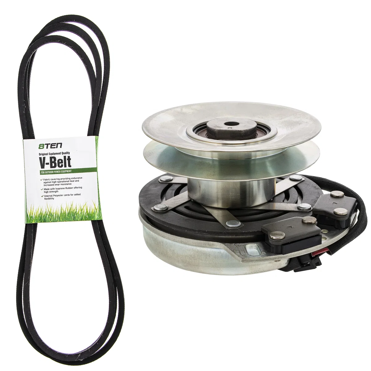 Electric PTO Clutch & Belt Kit For John Deere MK1006400