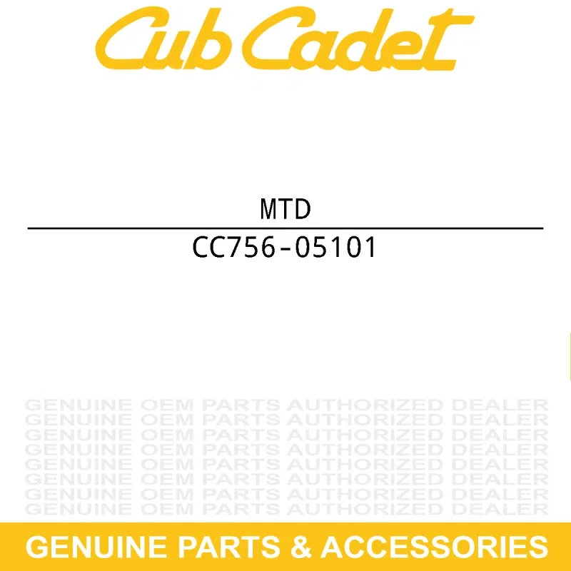 MTD 756-05101 PULLEY-ENGINE