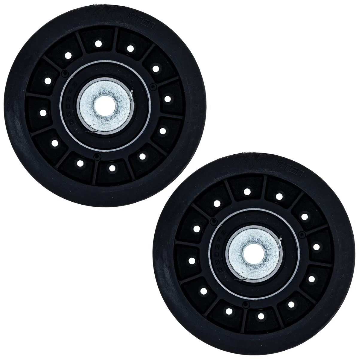 Idler Pulley Set For John Deere Sabre Scotts AM121970 AM104666 78-130 AM104019 | 2-PACK