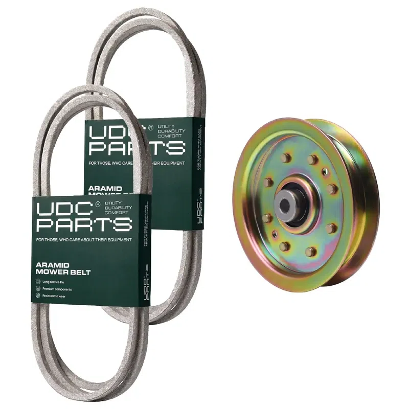 UDC Parts Mower Kit / Belt 754-04060 + Belt 954-05022a + Pulley 956-04129 / Fits Troy-Bilt TB2246