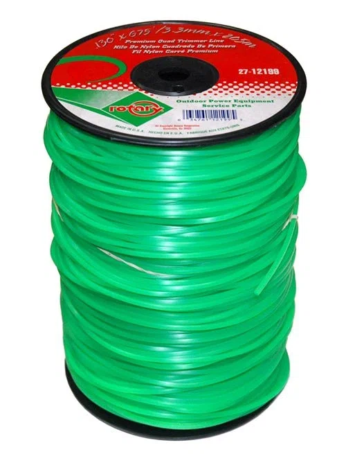 Square Trimmer Line .130" Premium Commercial Grade 675' - 5# Spool | TLD5130