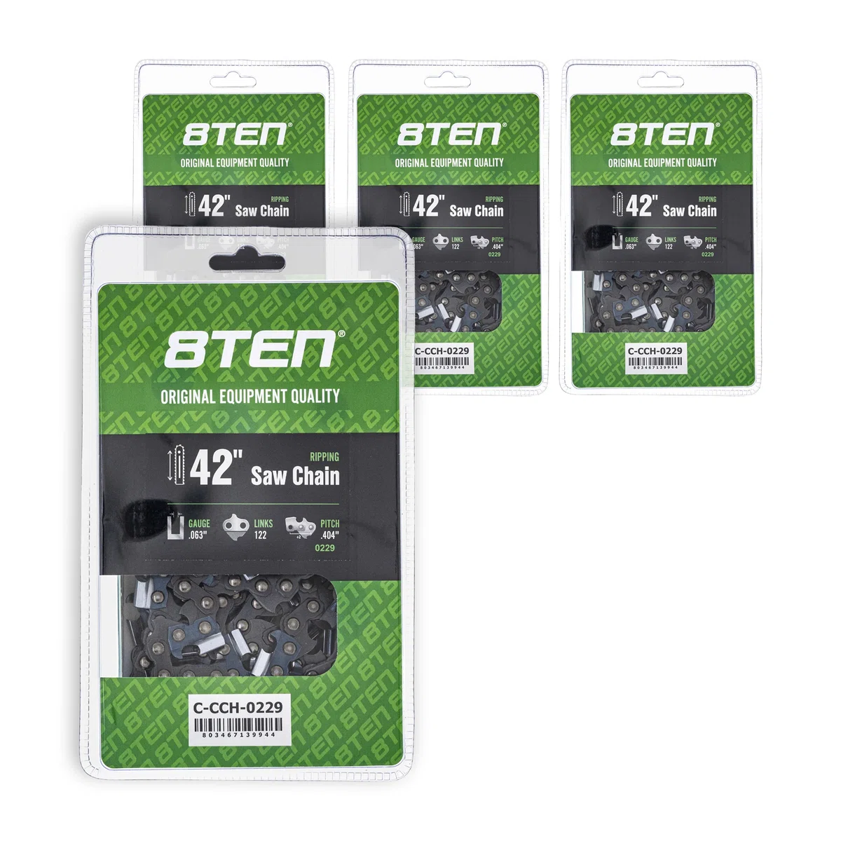 Chainsaw Chain 42 Inch .063 .404 122DL For Stihl 27X122G 68JX122G 46RSK102 | 4-PACK