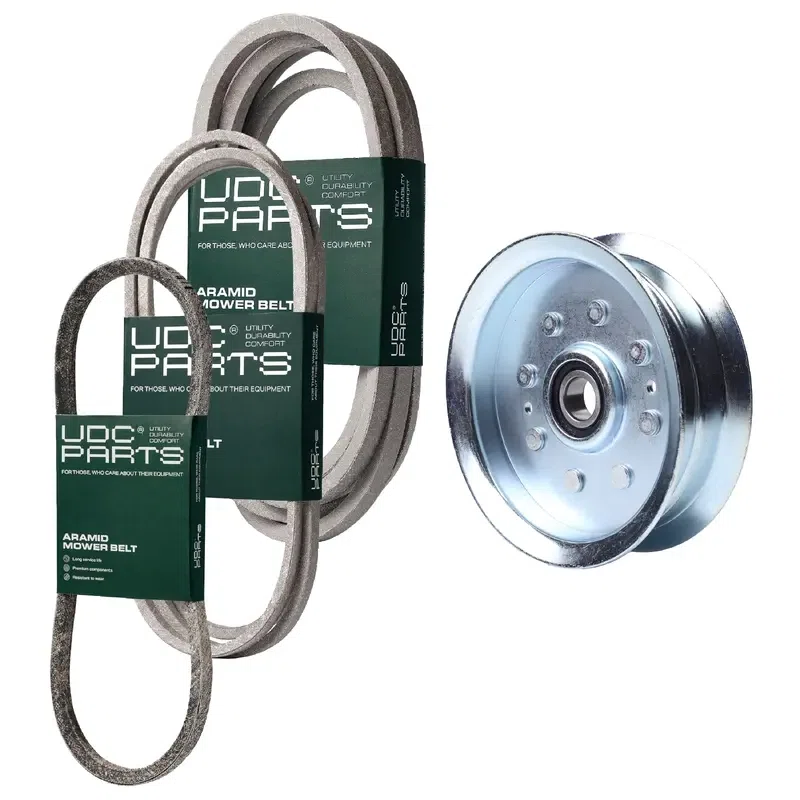 UDC Parts Mower Kit / Belt 754-04033 + Belt 754-04060 + Belt 754-0468 + Pulley GY20629 / Fits Yard-Man LT-42