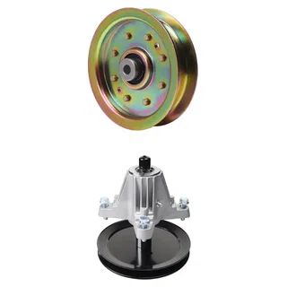 UDC Parts Mower Kit / Pulley 956-04129 + Spindle 618-06989 / Fits Huskee LT-4600