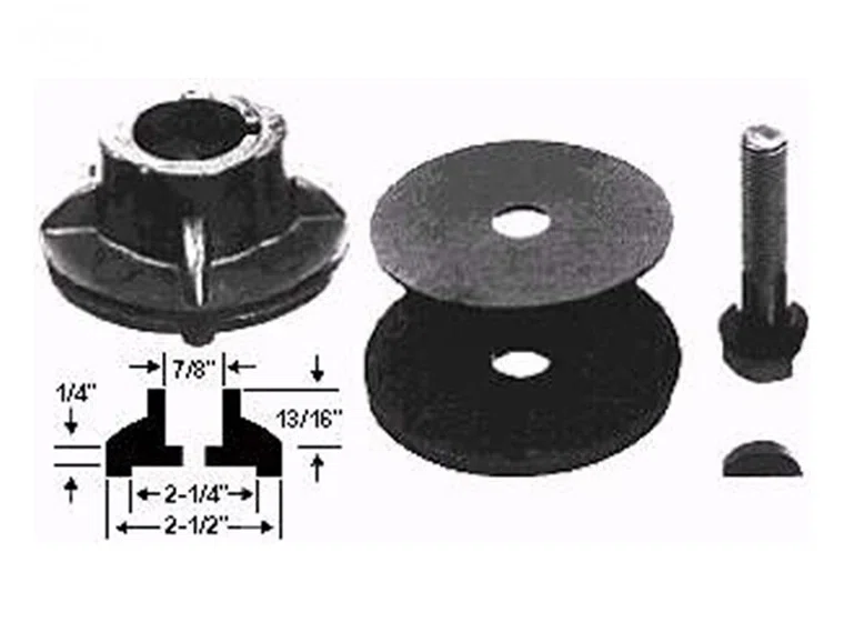 Rotary # 1159 ADAPTOR ASSEMBLY 7/8" BLADE