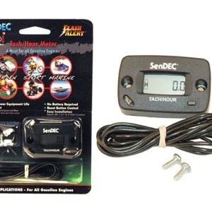 Sendec Hour Meter & Tachometer 806-100 records engine run time | SENDEC