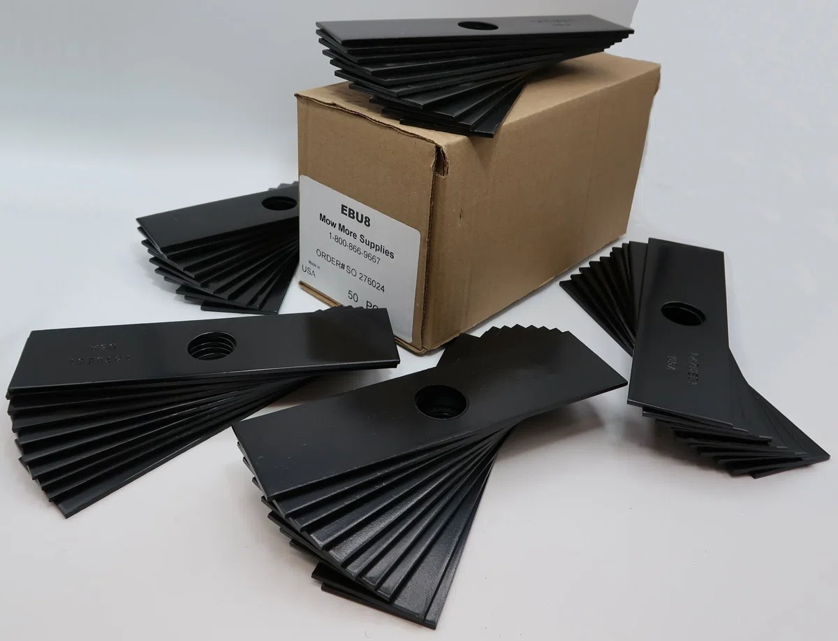 50 Pack Heavy-Duty 8" Edger Blades with 1" Center Hole for Echo & Compatible Edgers