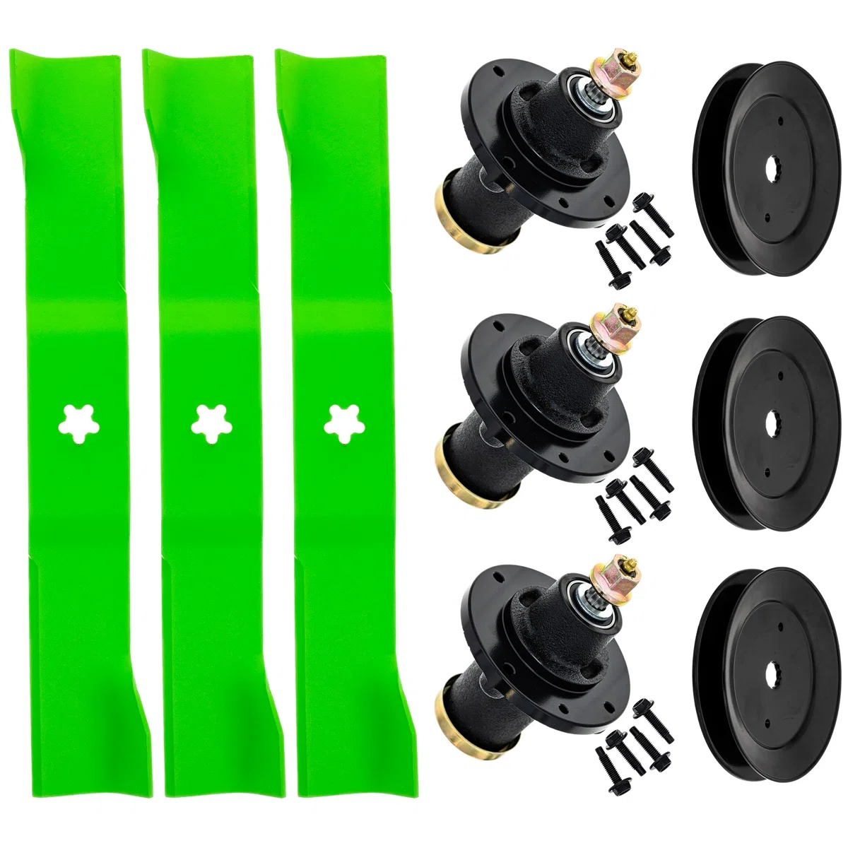 Blade Spindle Kit for Husqvarna TS354D TS354X 54-Inch 582760502 539131898