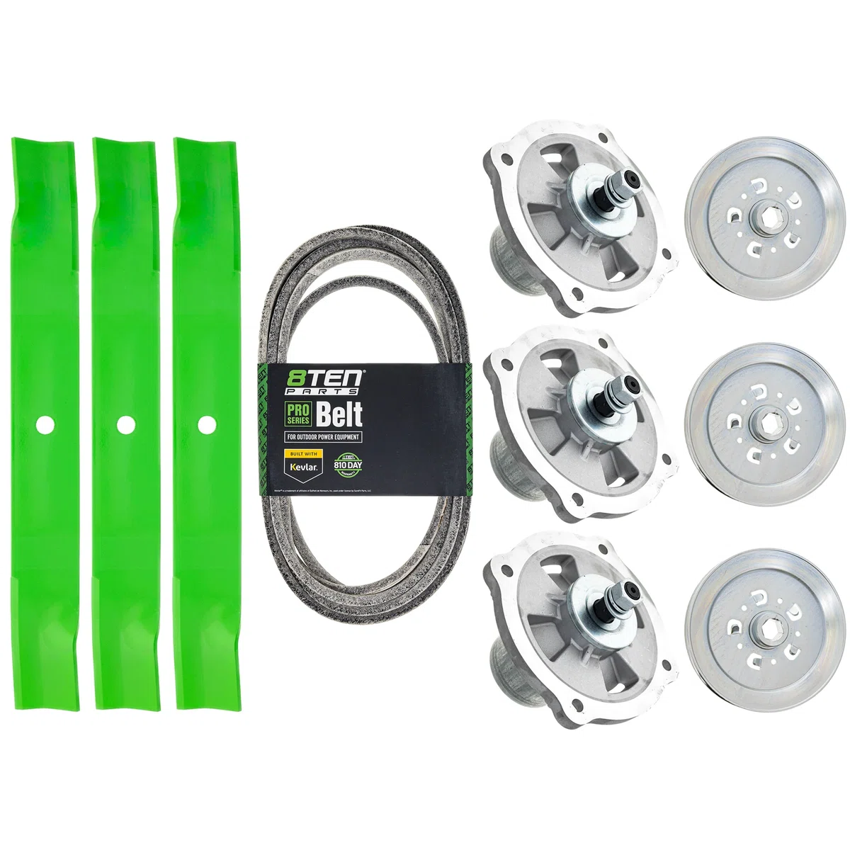 Blade Spindle Belt Kit for Kubota RCK60P-781Z Z726 60-Inch K5647-34340