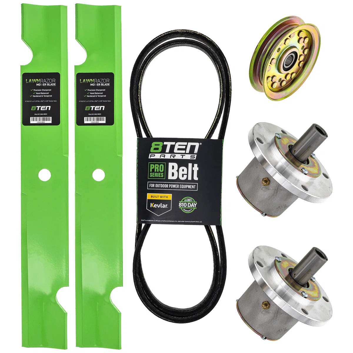 Blade Spindle Belt Idler Deck Kit For Exmark MK1010170