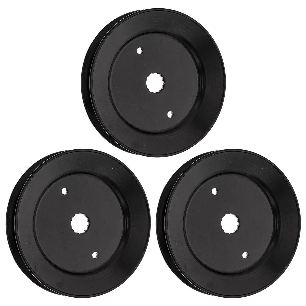 Deck Spindle Pulley Set For Husqvarna AYP Jonsered 153531 173434 129207 532173434 532153531 | 3-PACK