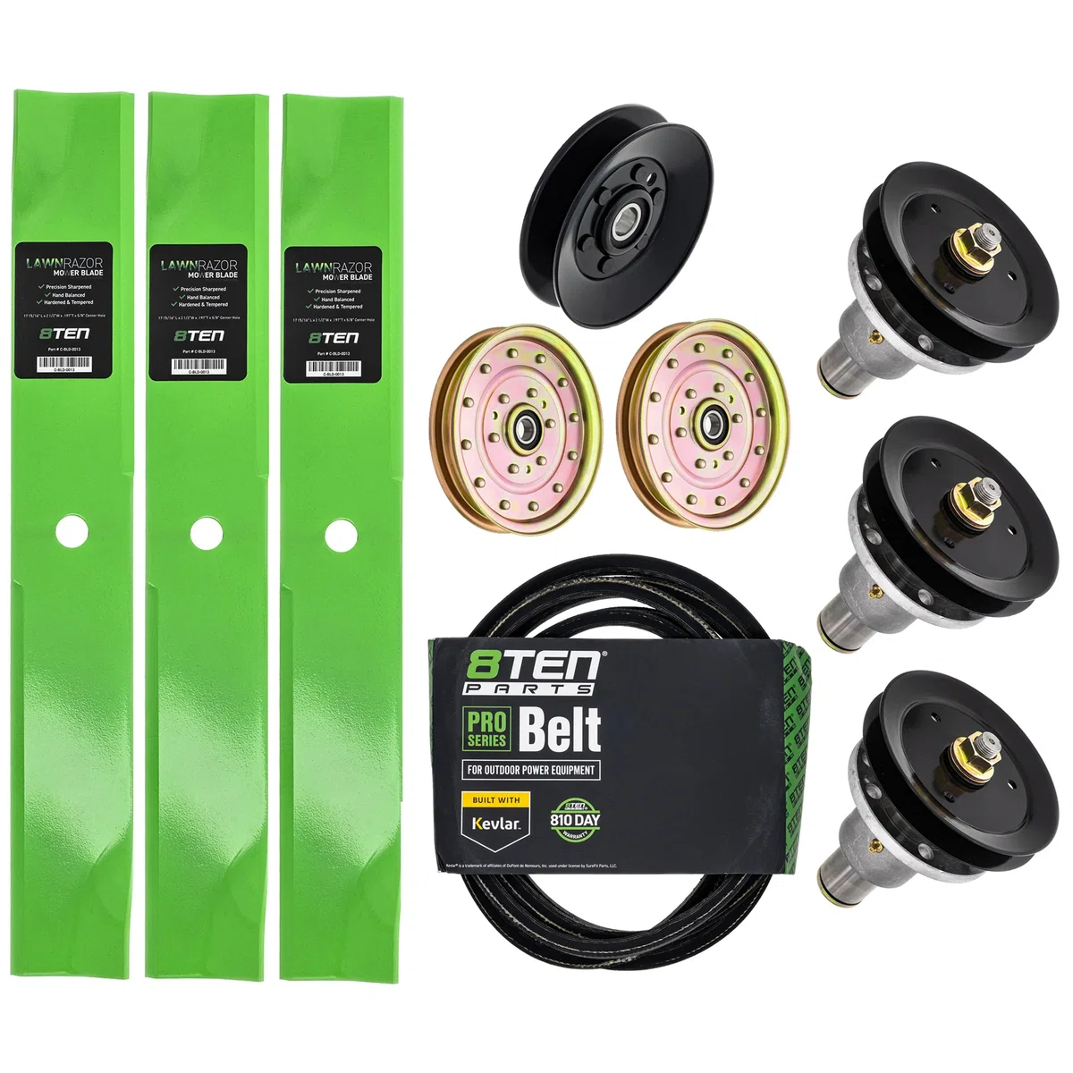 Blade Spindle Belt Idler Deck Kit For Exmark MK1009854
