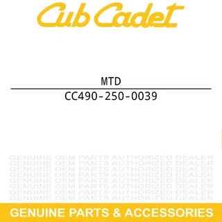 MTD 490-250-0039 Spark Plug L7RTC