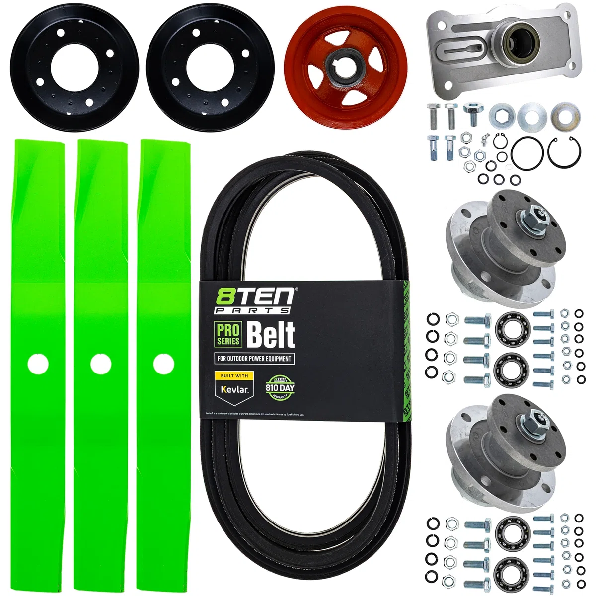 Blade Spindle Belt Kit for Kubota BX2360 RCK60D-26BX 60-Inch K5371-99040