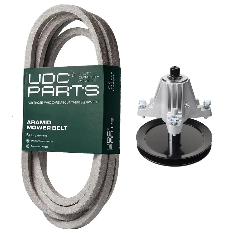 UDC Parts Mower Kit / Belt 754-04118 + Spindle 618-06989 / Fits Yard-Man LT-46