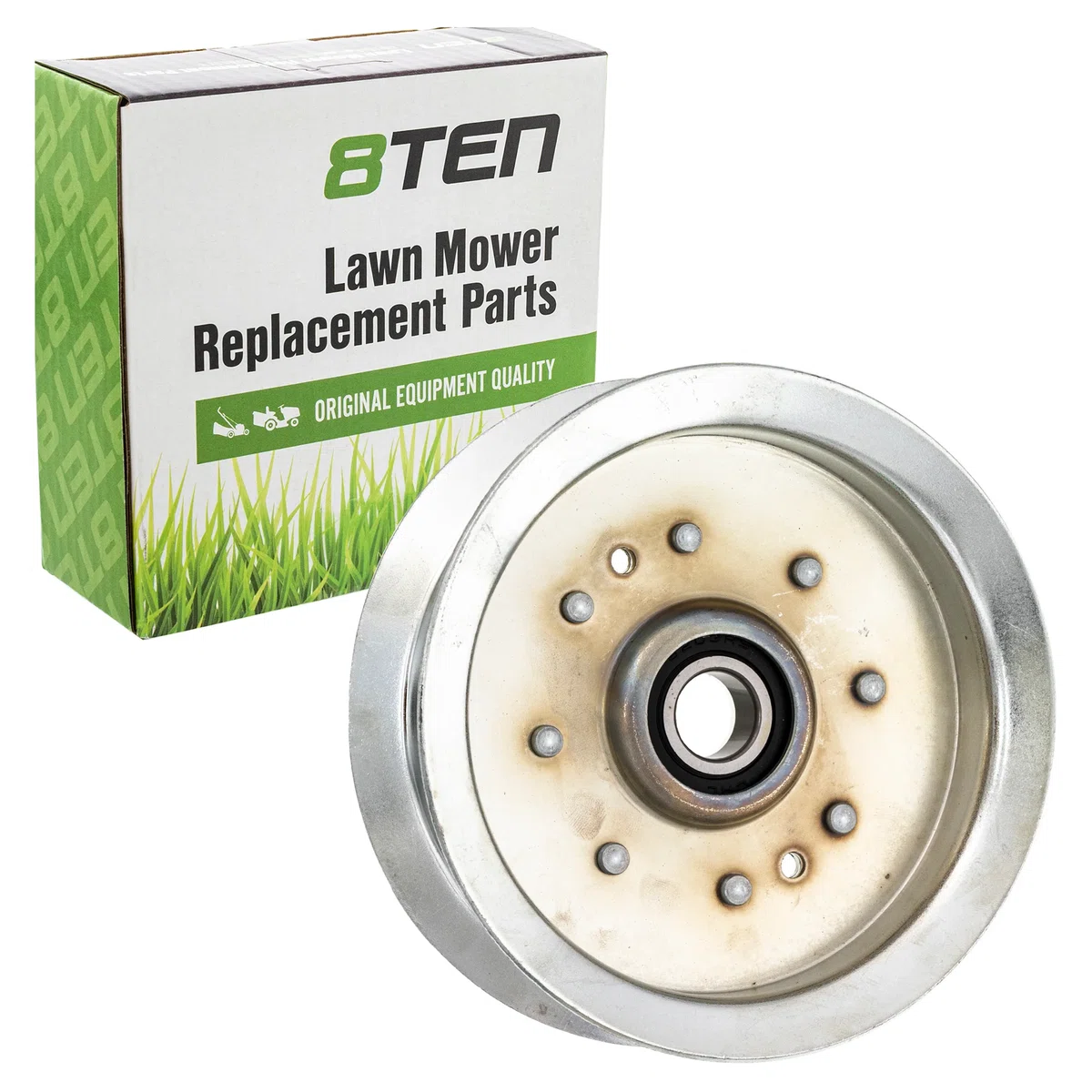 Flat Idler Pulley For John Deere Troy-Bilt Cub Cadet GY20629 756-05034 GY20110 GY22082 756-05034A