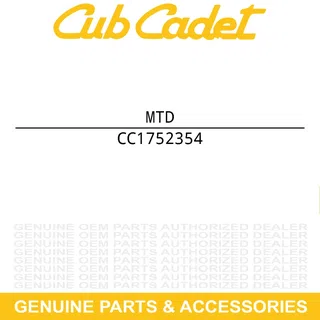 MTD 1752354 Idler Pulley