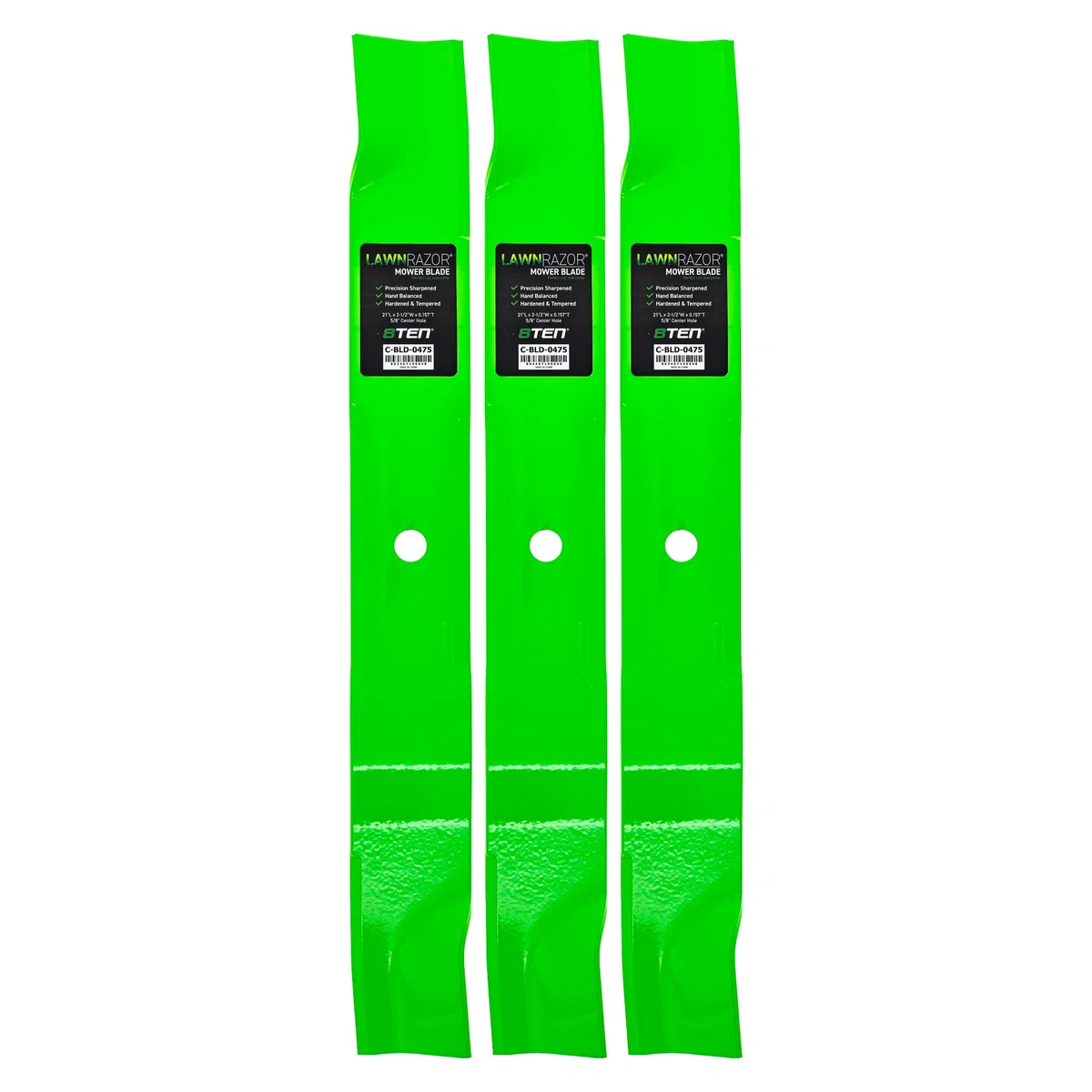 LawnRAZOR High Lift Blade For Ariens Gravely 04965000 | 3-PACK
