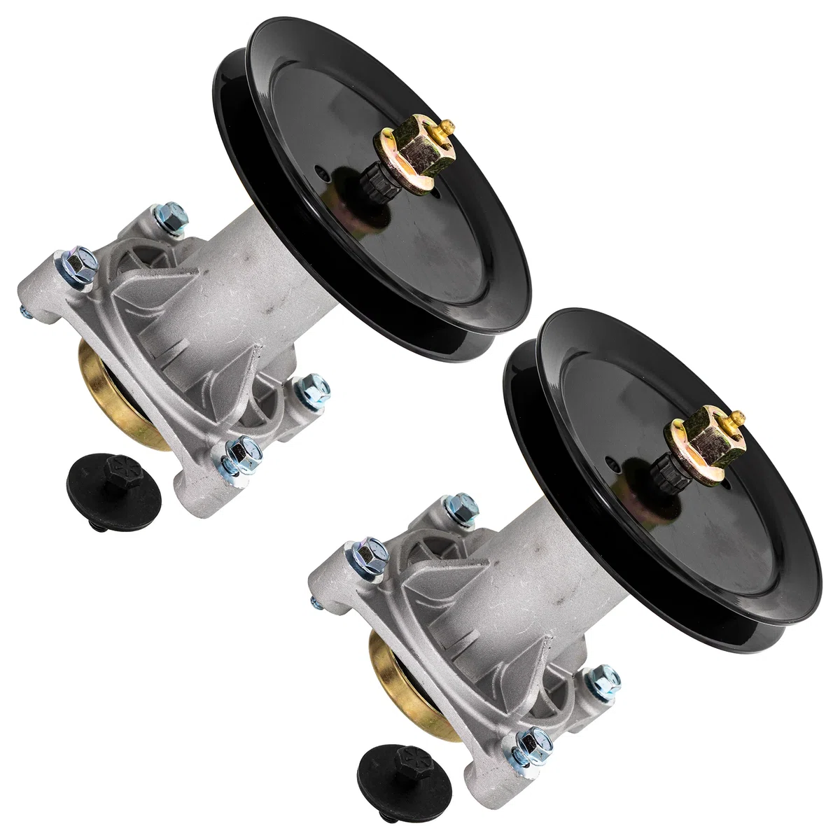 Deck Spindle Set For Husqvarna Poulan Pro Statesman 187292 532187292 587125401 587820301 539112057 | 2-PACK