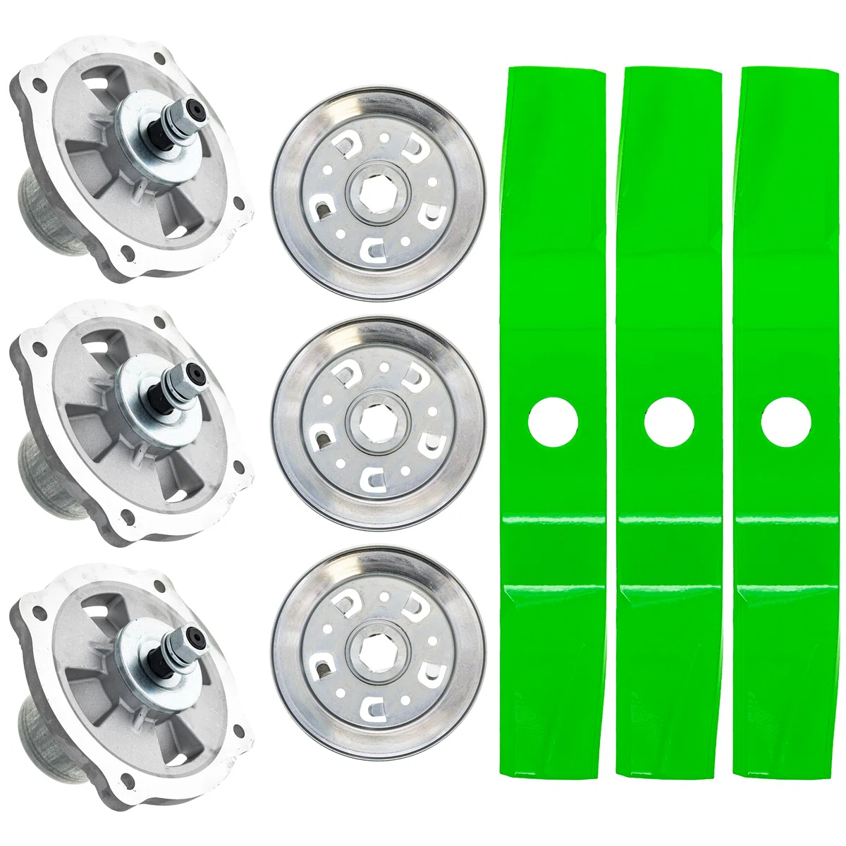 Blade Spindle Kit for Kubota RCK48P-751Z 48-Inch K5583-34350 K5663-34510