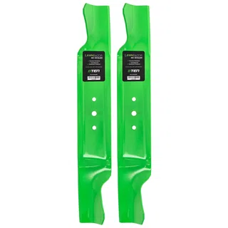 LawnRAZOR Notched High Lift Blade For MTD Mastercut Ranch King 942-0473A 742-0473A 742-0473 742-0322 | 2-PACK