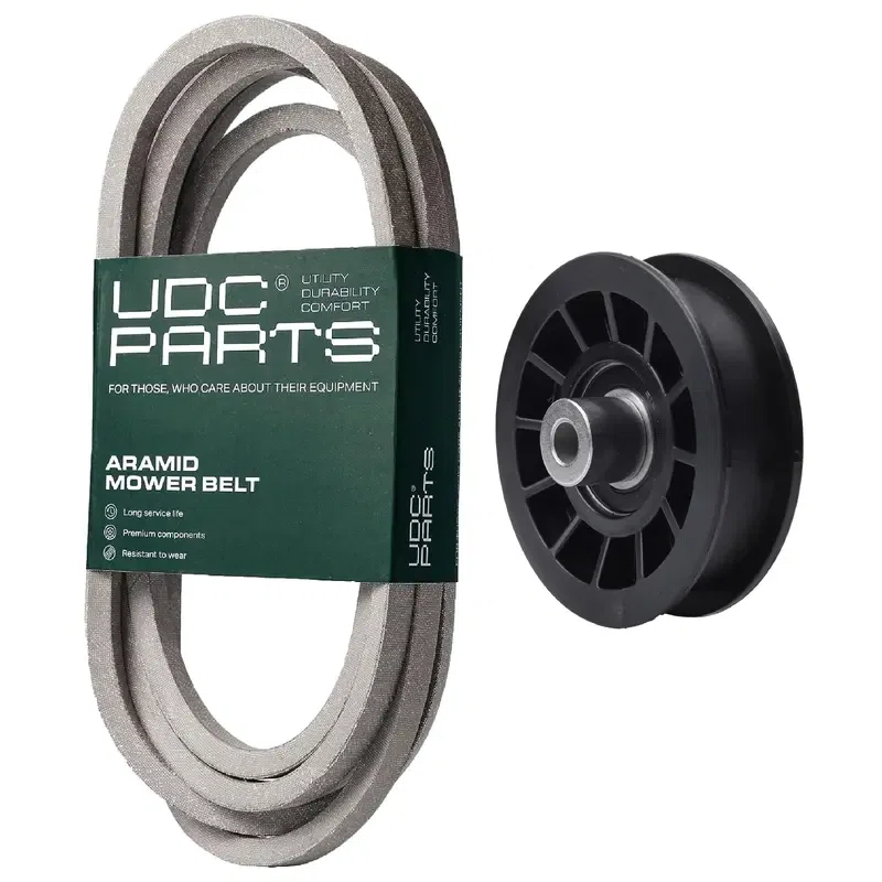 UDC Parts Mower Kit / Belt 196103 + Pulley 532194327 / Fits Poulan Pro PB22H54BF PB22H54BFX PBGTGE
