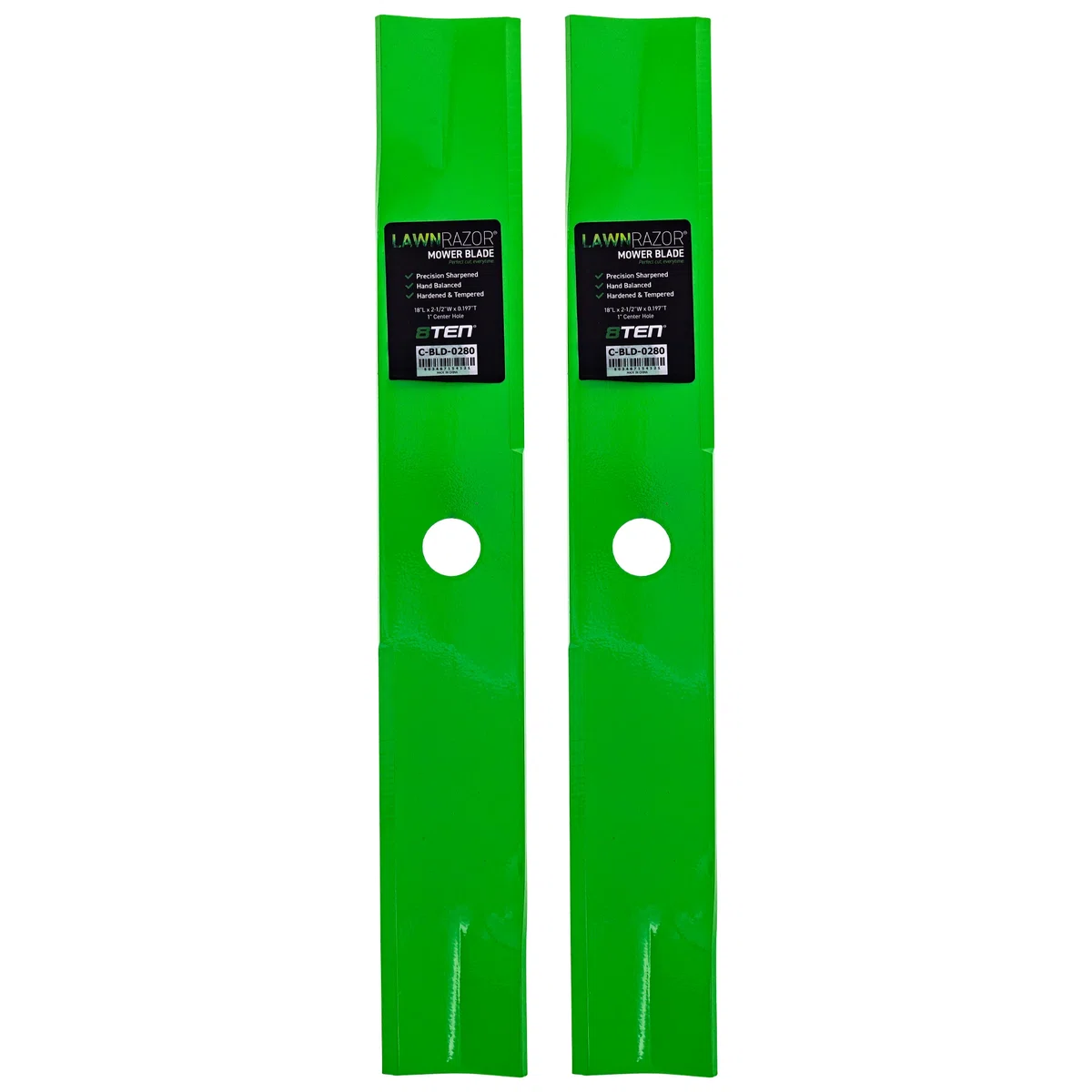 LawnRAZOR Low Lift Blade For Exmark 103-6387 103-6387-S | 2-PACK