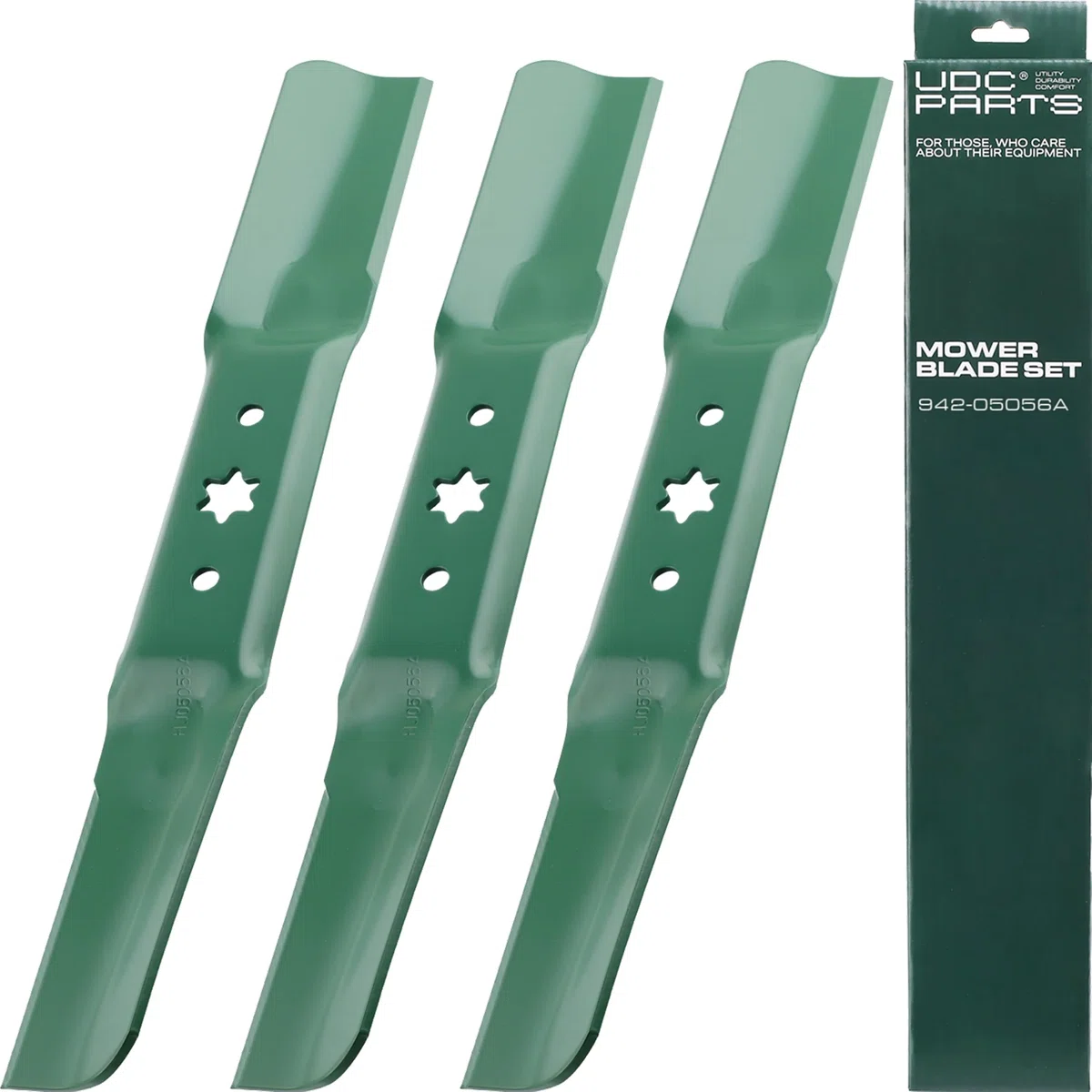 942-05056A Mower Blades 6 Point Star Replacement for Cub Cadet Ultima 54 Inch Craftsman Z560 T310 Z6900 Troy Bilt Mustang XT1 XT2 RZT L54 942-05056 742-05056 742-05056A / 3 Pack