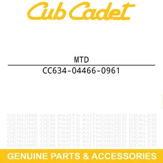 MTD 634-04466-0961 Wheel Assembly