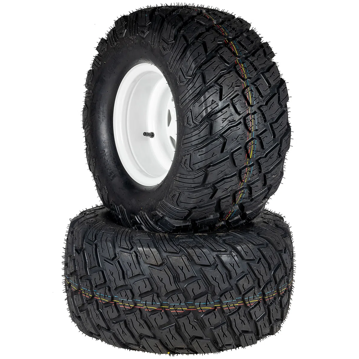 Wheel and Tire 22x11x10 For Exmark 607100 607099 605302 601347 142-9531 | 2-PACK