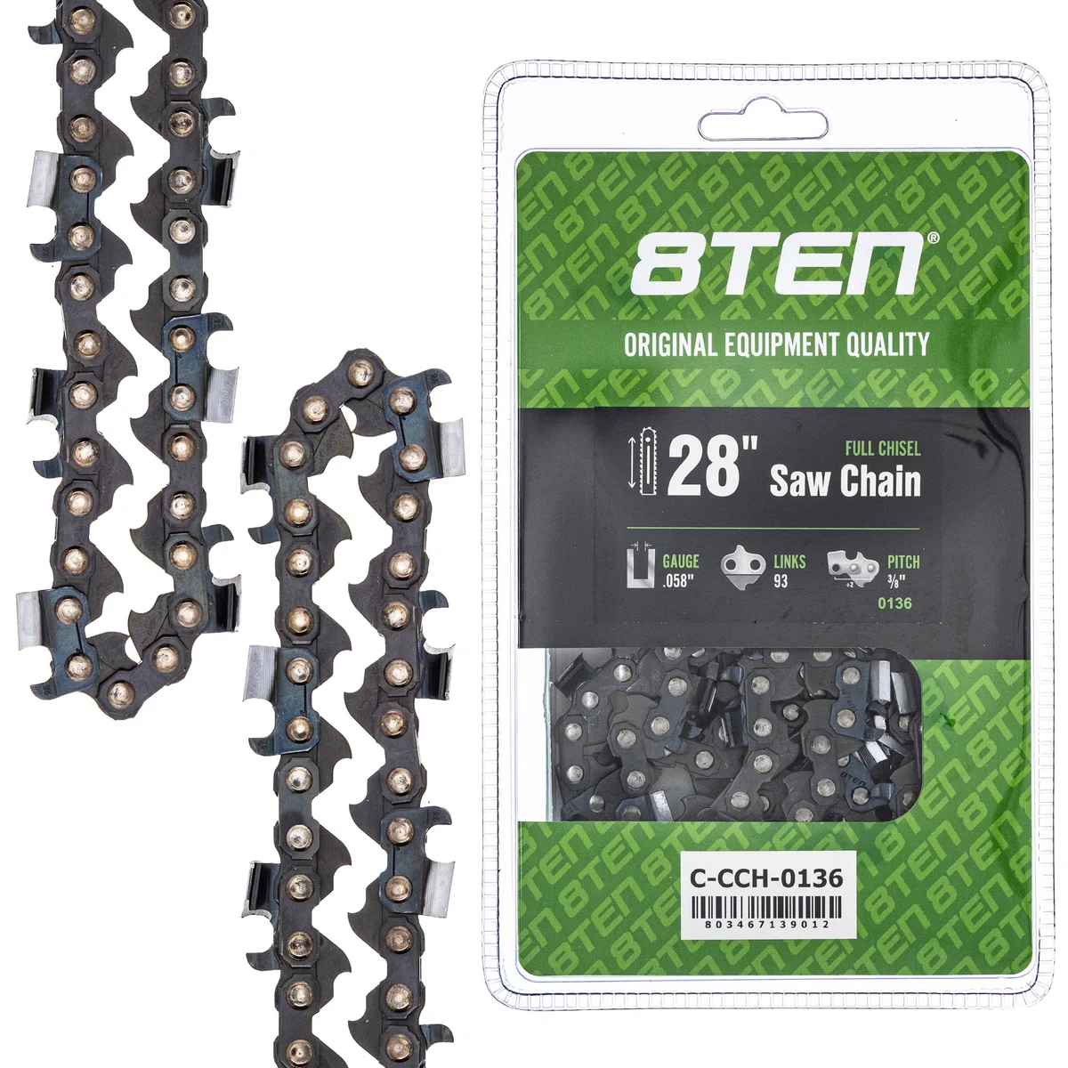 Chainsaw Chain 28 Inch .0583/8 93DL For Solo Makita Efco 581626993 73EXL093G 501842893 608100116