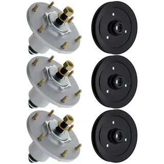 Spindle & Pulley Kit For Exmark 810-KSP4332N | 1-PACK