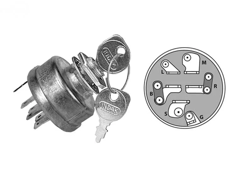 Replacement Ignition Switch for Cub Cadet MTD 725-3163, 925-3163 | CC3163