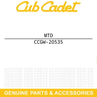 MTD GW-20535 GEAR-WORM-46 TEETH