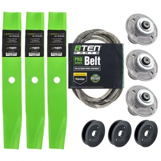 Blade Spindle Belt Pulley Deck Kit For Gravely Ariens MK1010083
