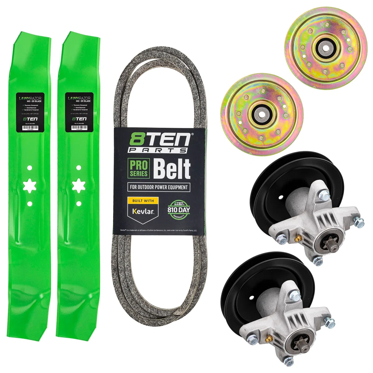Mower Deck Rebuild Kit For Huskee Yard-Machines White Outdoor MK1005139
