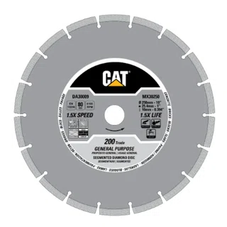 Cat 200 Trade Segmented General Purpose Diamond Blade 4" - 105mm