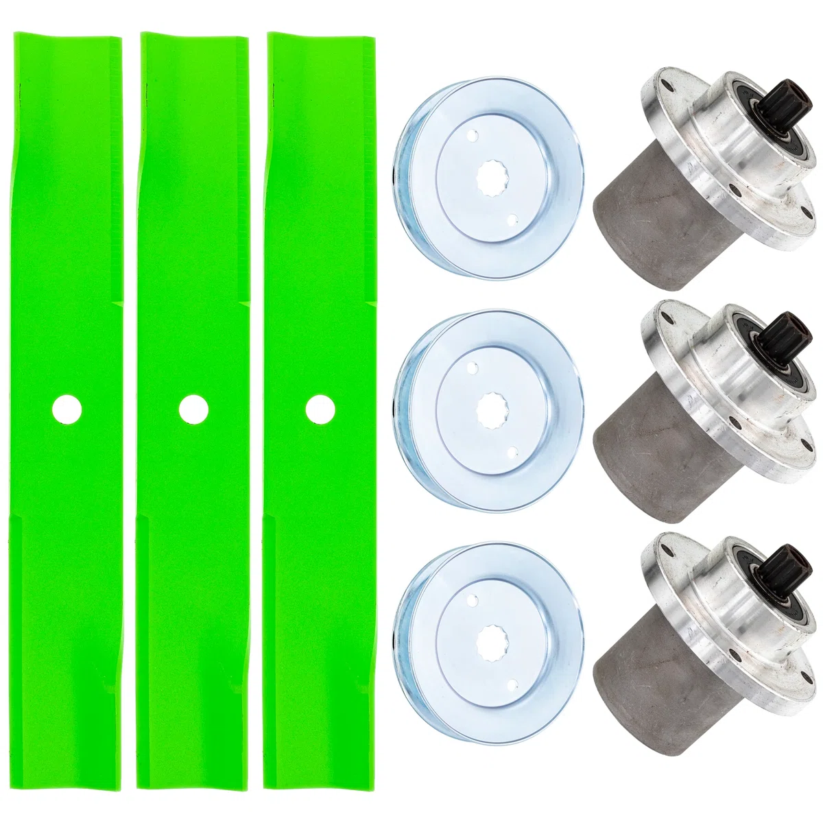 Blade Spindle Kit for Hustler FasTrak RD SDX 48-Inch 601123 783506 604665