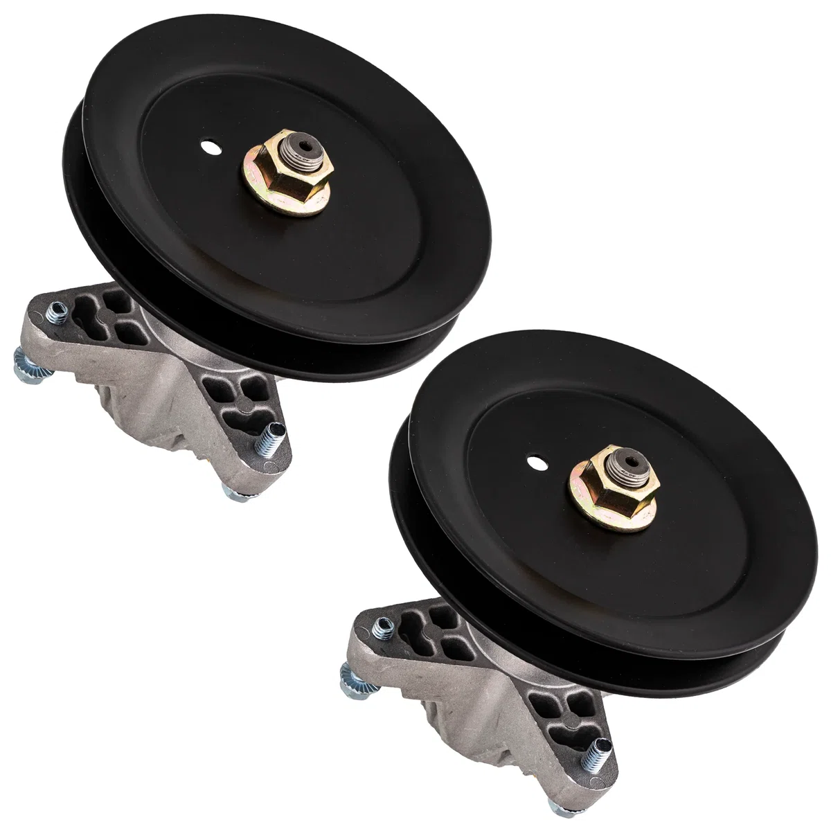 Deck Spindle Set For White Outdoor Troy-Bilt Yard-Machines 918-0659 918-0624 618-0659 618-0624 | 2-PACK