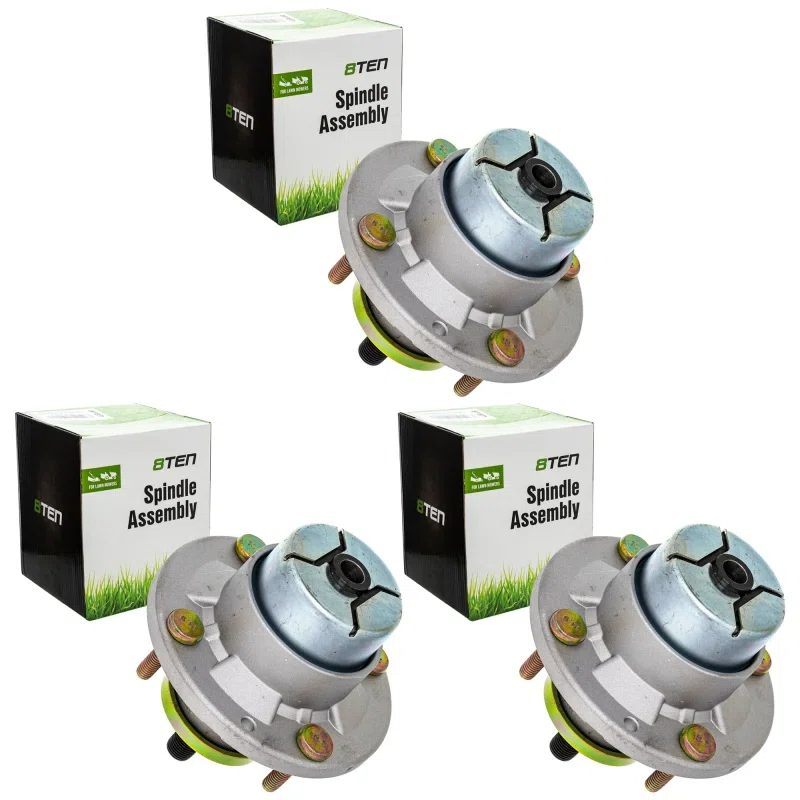 Deck Spindle Set For John Deere Scag AM144608 | 3-PACK