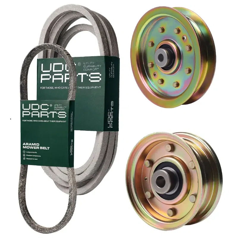 UDC Parts Mower Kit / Belt 754-04033 + Belt 754-0468 + Pulley 756-04224 + Pulley 956-04129 / Fits Yard-Man LT-42