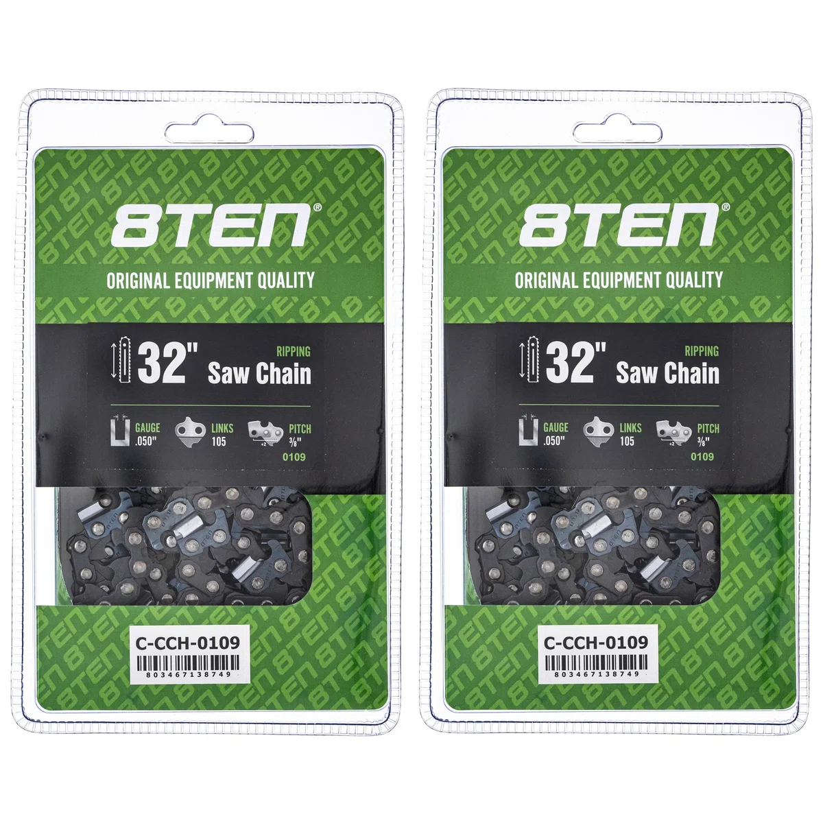 Chainsaw Chain 32 Inch .050 3/8 105DL For Dolmar Solo Dayton 72EXJ105G 72LPX105G 72LPX105CQ | 2-PACK