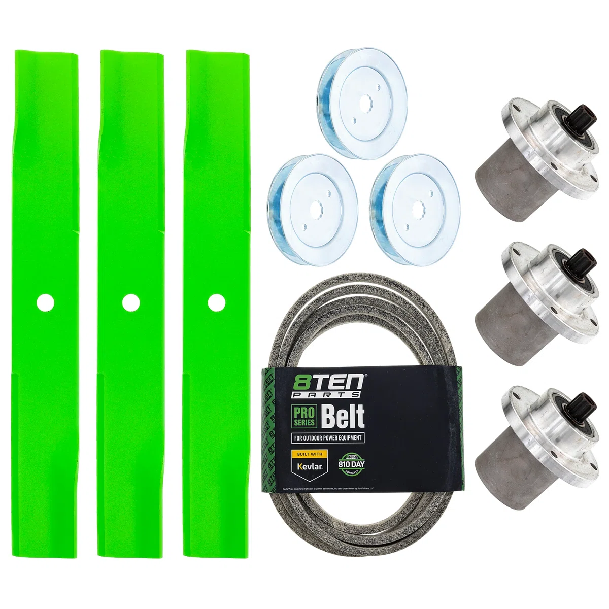 Blade Spindle Belt Kit for Hustler FasTrak RD with 54-Inch 601124 783506