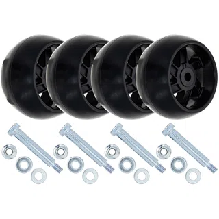 Deck Wheel Kit with Hardware For Husqvarna Jonsered Poulan Pro MK1012396