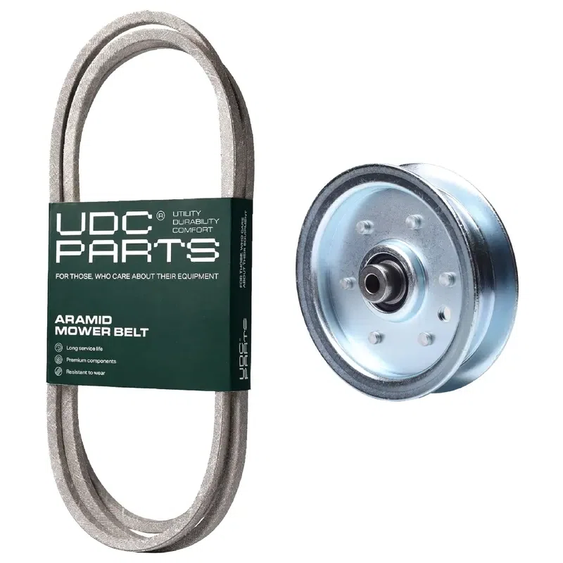 UDC Parts Mower Kit / Belt 754-04045 + Pulley 756-1229 / Fits Cub Cadet RZT-17 RZT-42